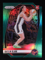 Caitlin Clark 2024 Panini Prizm WNBA Prizms Green #22 RC at PristineAuction.com