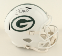 Jordan Love Signed Packers Full-Size Speed Helmet (Beckett) at PristineAuction.com