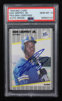 Ken Griffey Jr. Signed 1989 Fleer #548 RC (PSA | Auto 10) at PristineAuction.com