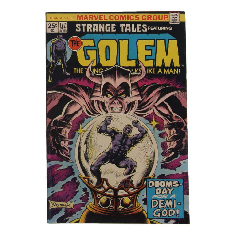 1974 "Strange Tales" Issue #177 Marvel Comic Book at PristineAuction.com