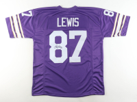 Leo Lewis Signed Jersey (JSA) at PristineAuction.com