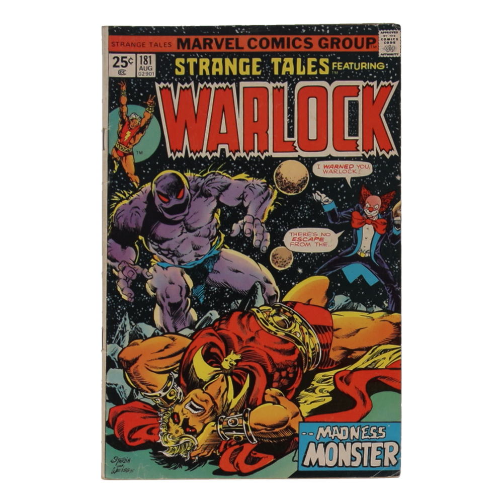 1975 "Strange Tales" Issue #181 Marvel Comic Book at PristineAuction.com