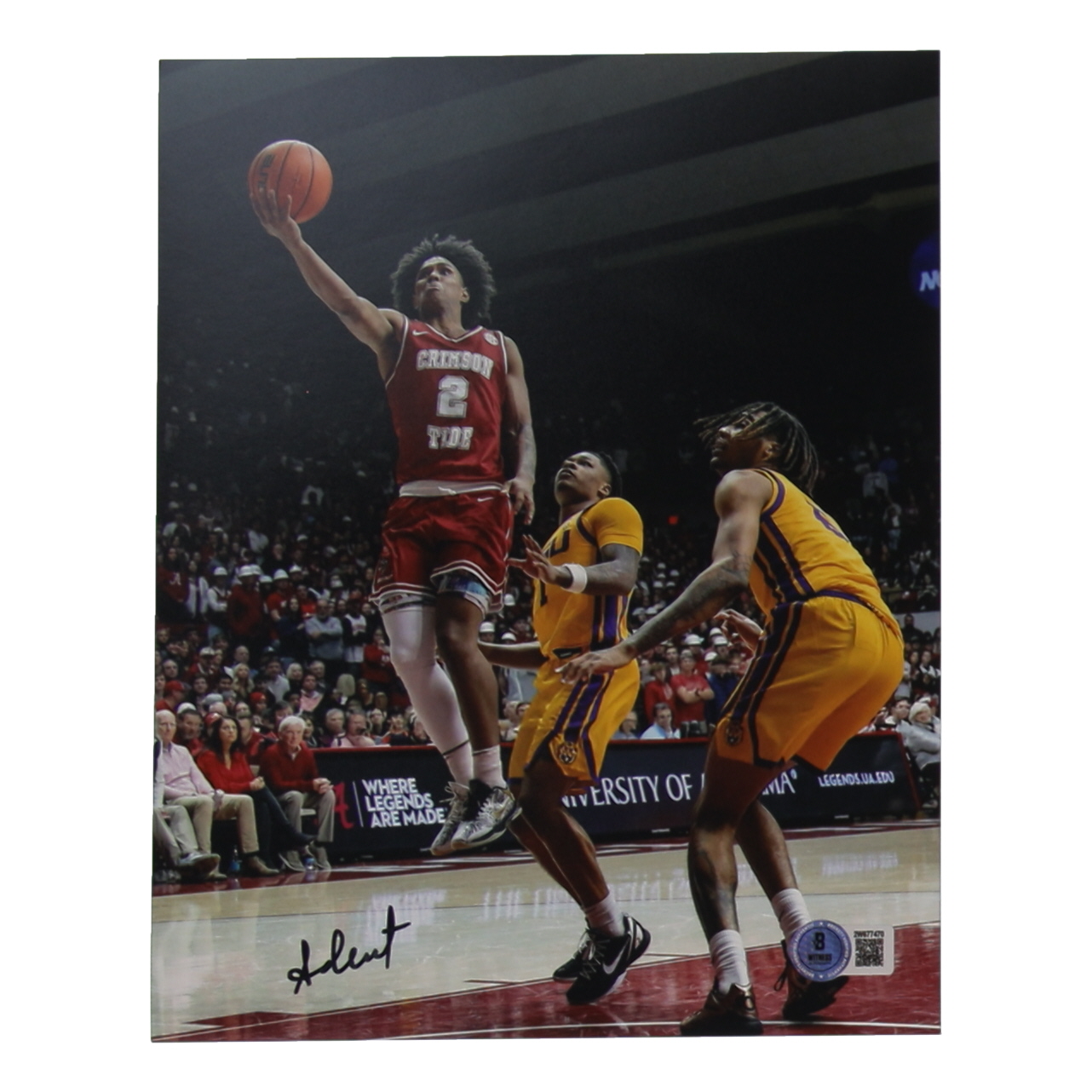 Aden Holloway Signed Alabama Crimson Tide 8x10 Photo (Beckett) at PristineAuction.com Aden Holloway Signed Alabama Crimson Tide 8x10 Photo (Beckett) at PristineAuction.com