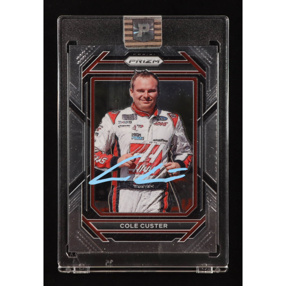 Cole Custer Signed 2023 Panini Prizm #70 (PA) at PristineAuction.com