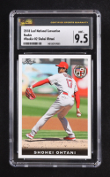 Shohei Ohtani 2018 Leaf National Convetion Rookie #02 RC (CSG 9.5) at PristineAuction.com