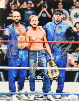 Trent Beretta, Chuck Taylor, & Orange Cassidy Signed AEW 8x10 Photo (JSA) at PristineAuction.com
