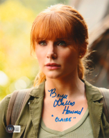 Bryce Dallas Howard Signed "Jurassic World" 8x10 Photo Inscribed "Claire" (Beckett) at PristineAuction.com