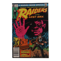 1981 "Raiders of the Lost Ark" Issue #1 Marvel Comic Book at PristineAuction.com