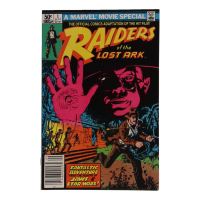 1981 "Raiders of the Lost Ark" Issue #1 Marvel Comic Book at PristineAuction.com