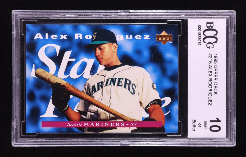 Alex Rodriguez 1995 Upper Deck #215 (BCCG 10)