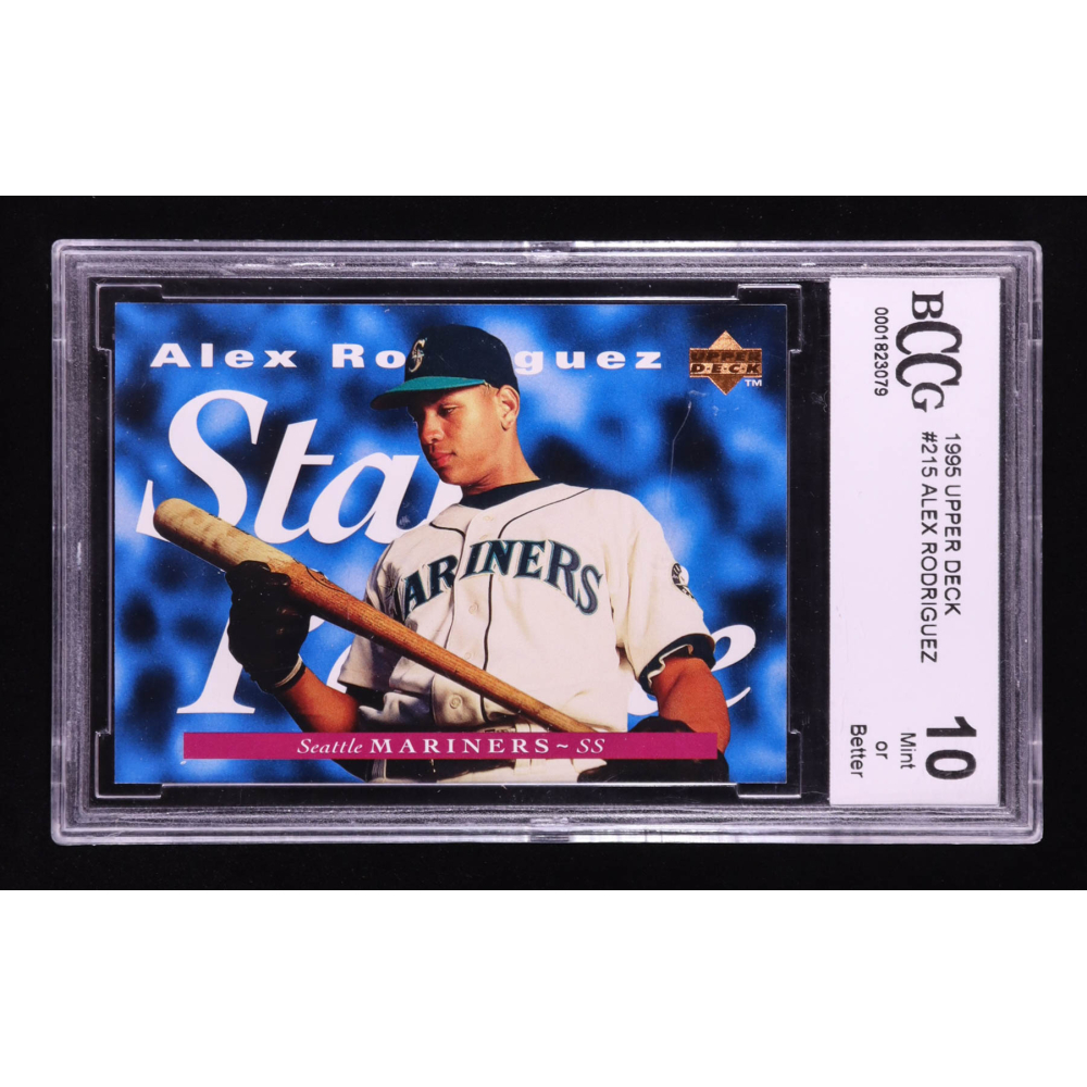 Alex Rodriguez 1995 Upper Deck #215 (BCCG 10) at PristineAuction.com