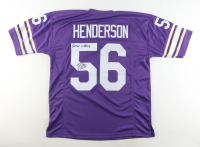 E. J. Henderson Signed Jersey Inscribed "Forever A Viking" (JSA) at PristineAuction.com