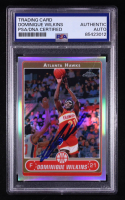 Dominique Wilkins Signed 2006-07 Topps Chrome Refractors #152 (PSA) at PristineAuction.com