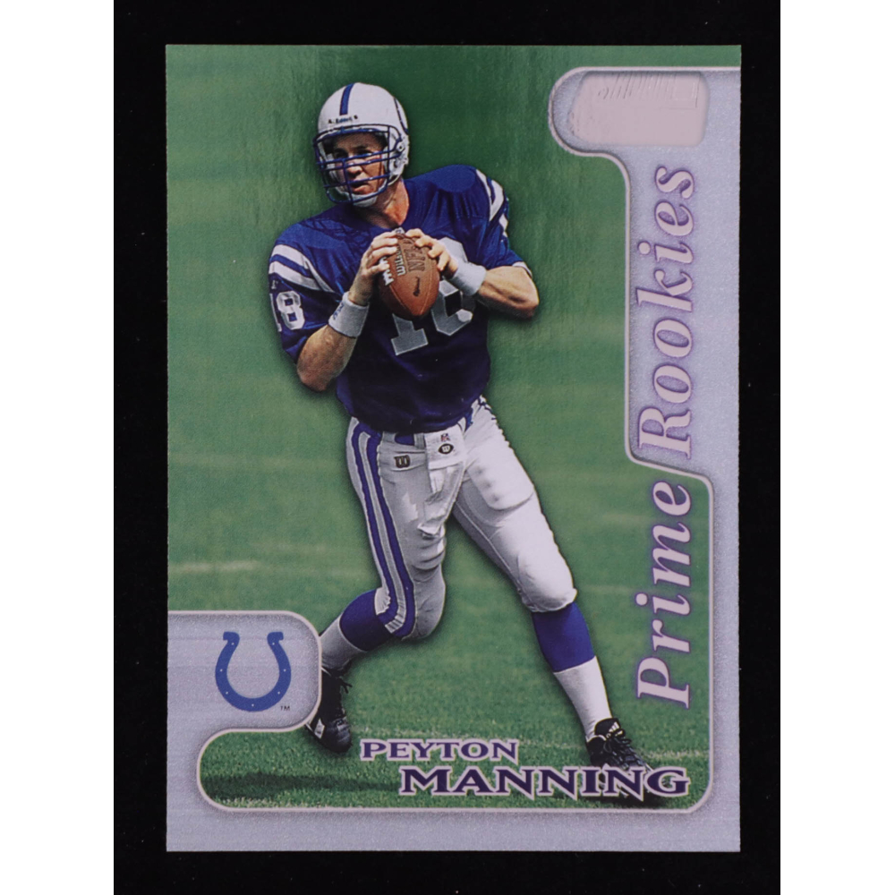 Peyton Manning 1998 Stadium Club Prime Rookies #PR10 RC at PristineAuction.com