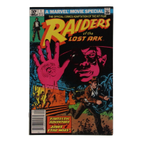1981 "Raiders of the Lost Ark" Issue #1 Marvel Comic Book at PristineAuction.com