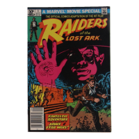 1981 "Raiders of the Lost Ark" Issue #1 Marvel Comic Book at PristineAuction.com