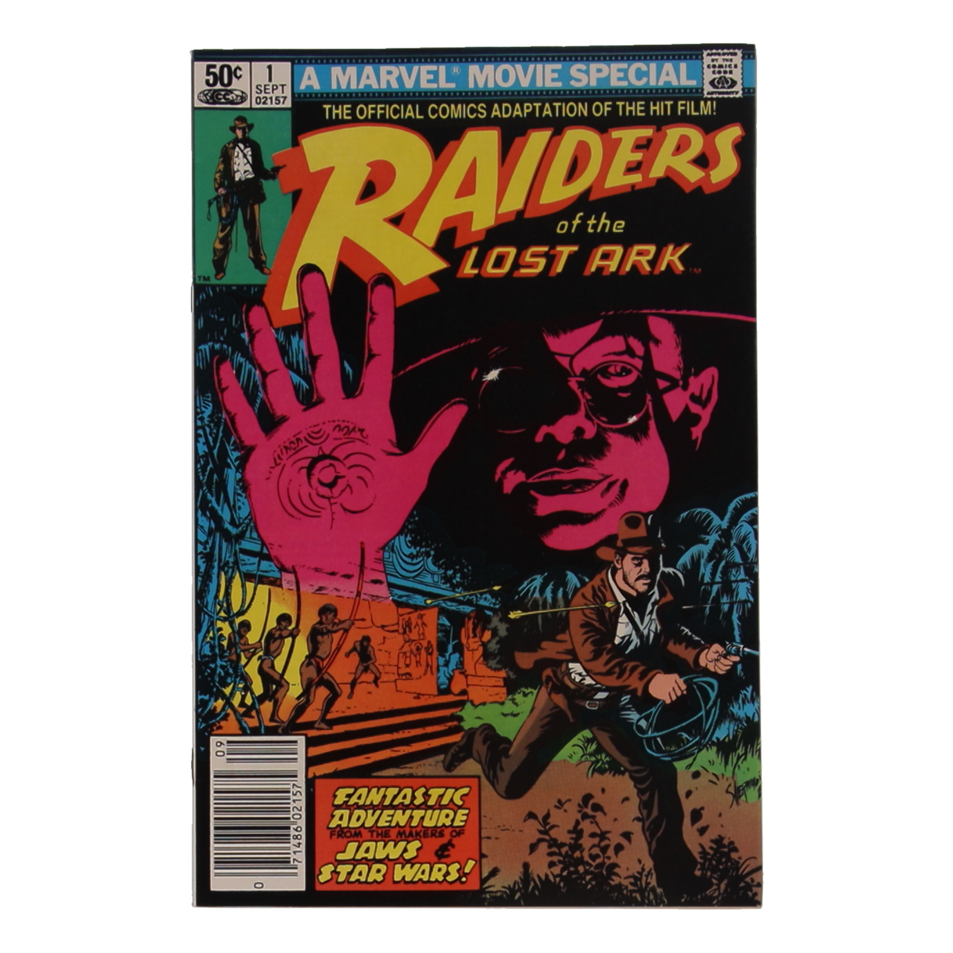 1981 "Raiders of the Lost Ark" Issue #1 Marvel Comic Book at PristineAuction.com 1981 "Raiders of the Lost Ark" Issue #1 Marvel Comic Book at PristineAuction.com