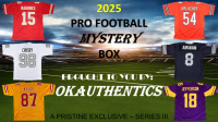 OKAUTHENTICS 2025 Pro Football Jersey Mystery Box - Series III at PristineAuction.com