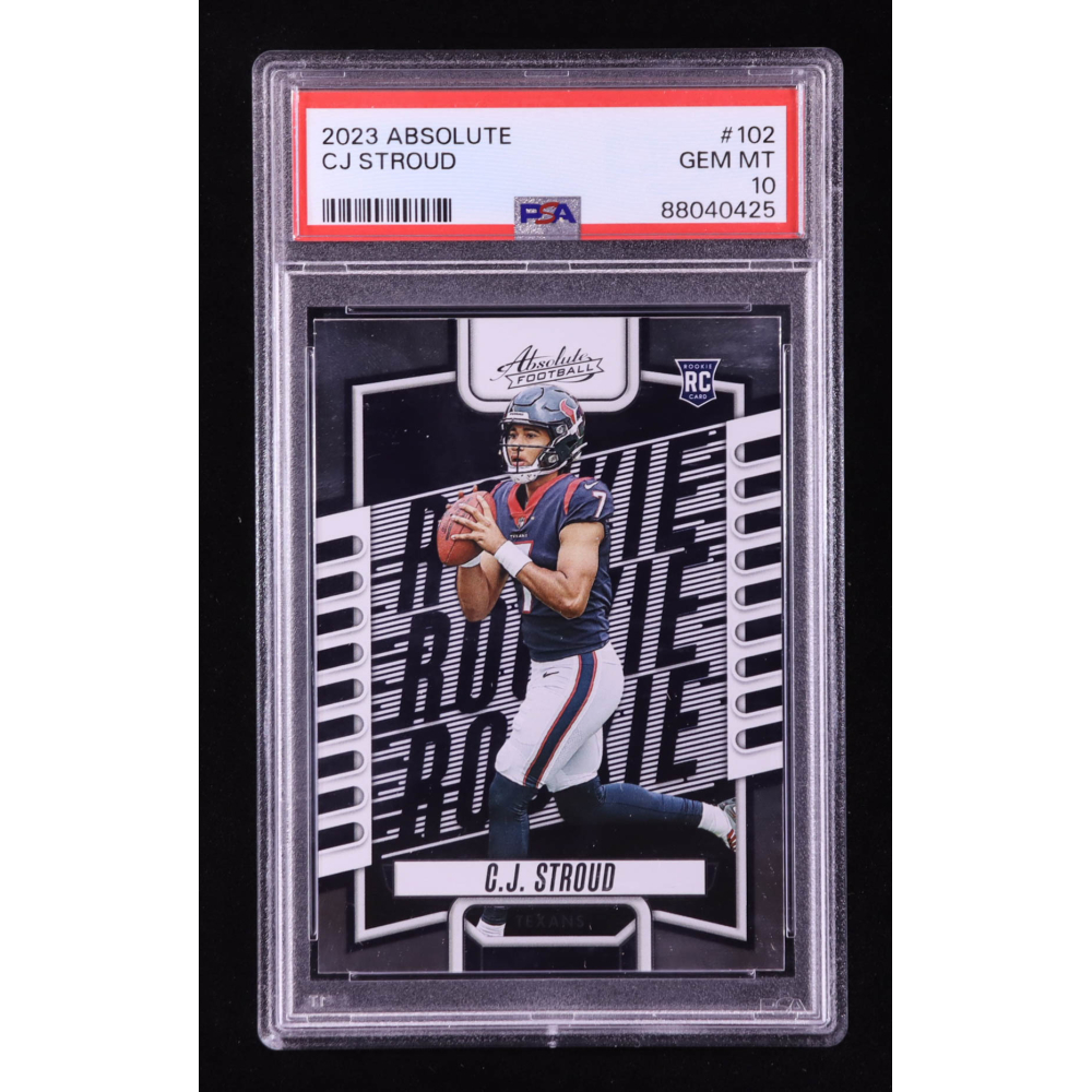CJ Stroud 2023 Absolute #102 RC (PSA 10) at PristineAuction.com