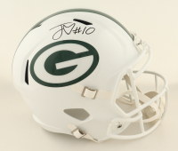 Jordan Love Signed Packers Full-Size Speed Helmet (Beckett) at PristineAuction.com