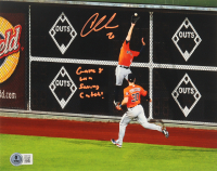Chas McCormick Signed Astros 8x10 Photo Inscribed "Game 5 Win Saving Catch!" (Beckett) at PristineAuction.com