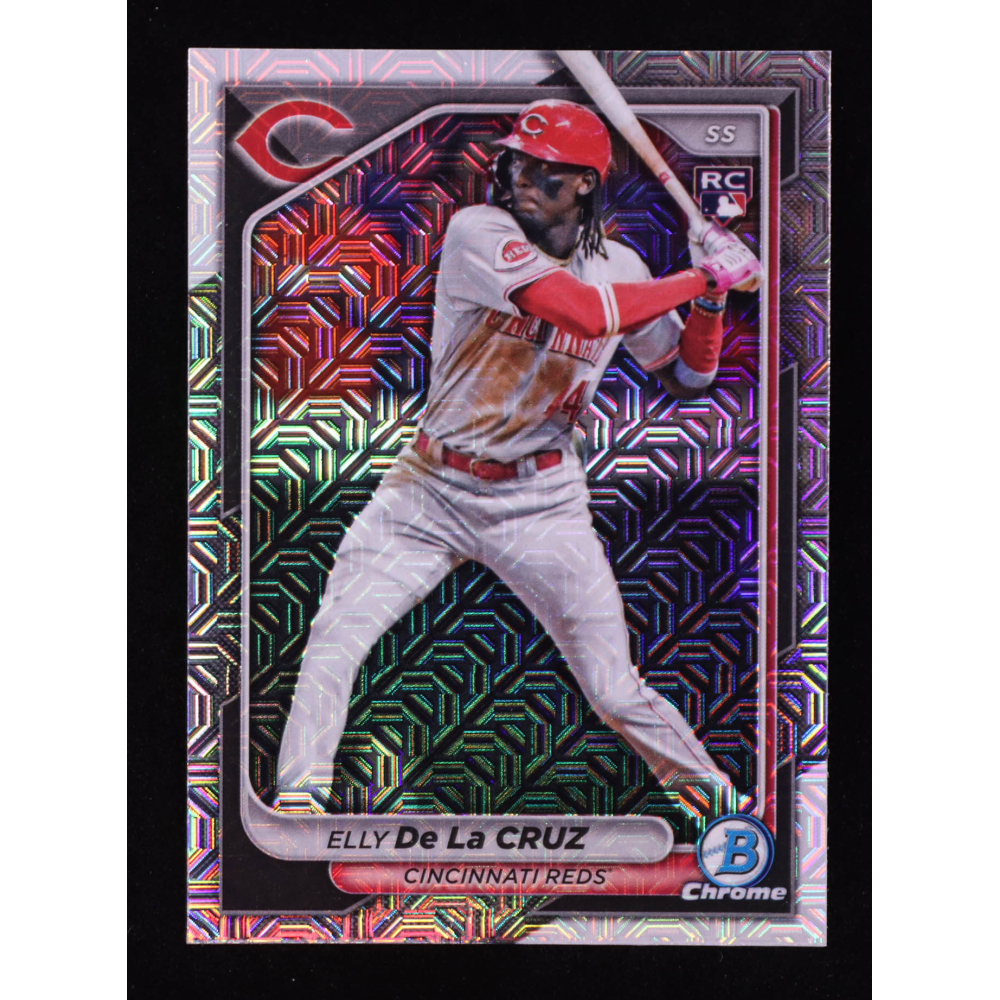 Elly De La Cruz 2024 Bowman Chrome Bowman Mega Box #42 RC at PristineAuction.com