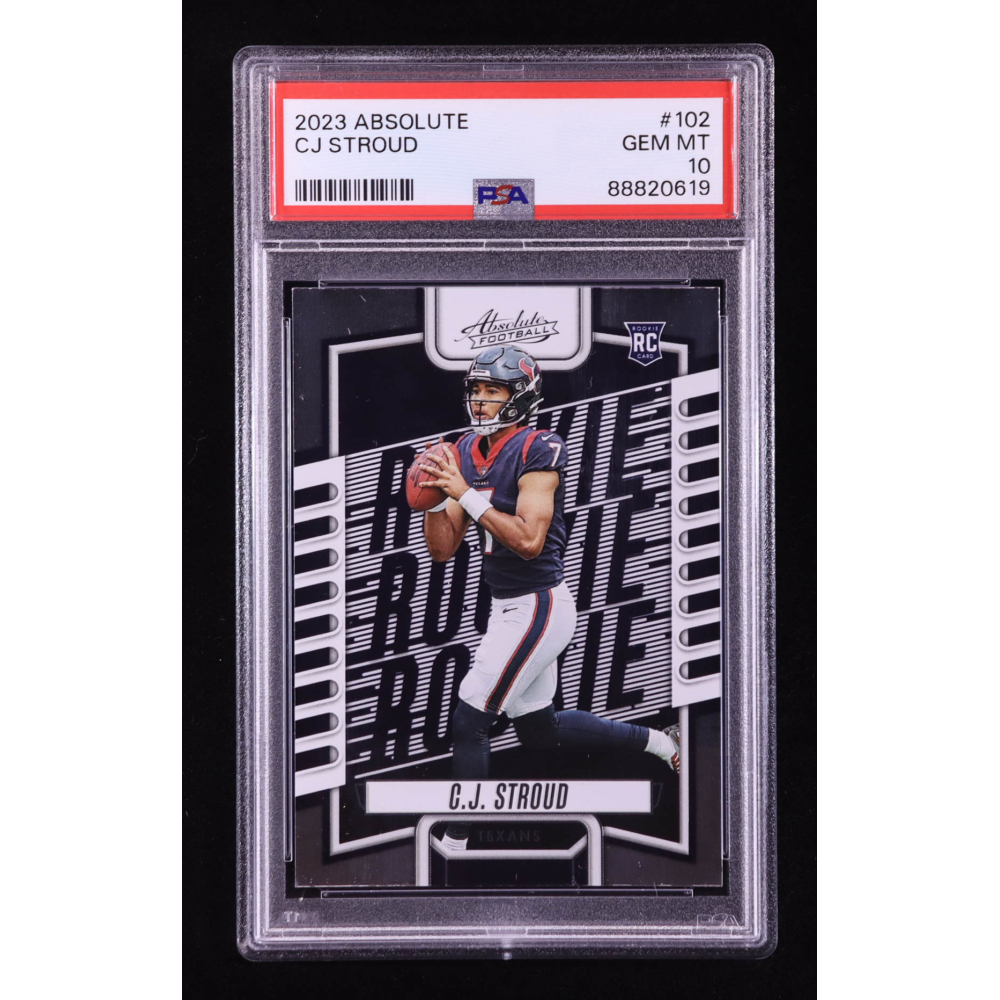 CJ Stroud 2023 Absolute #102 RC (PSA 10) at PristineAuction.com