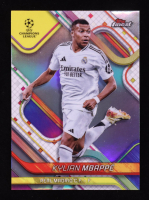 Kylian Mbappe 2024-25 Finest UEFA Club Competitions Refractors #9 at PristineAuction.com