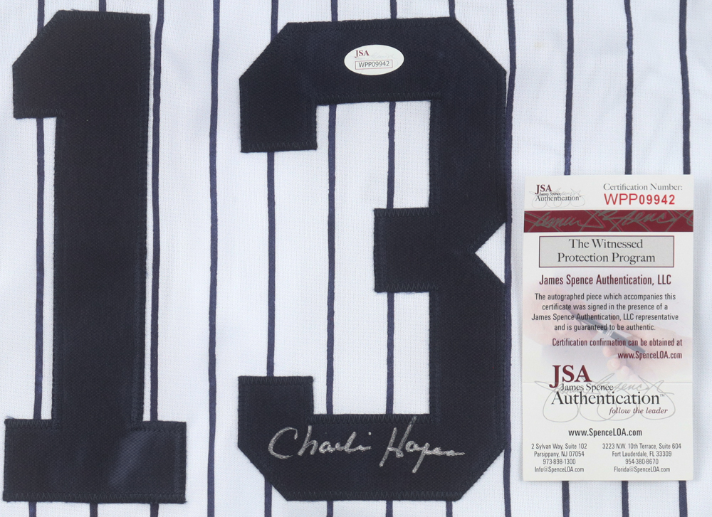 Charlie Hayes Signed Jersey (JSA) at PristineAuction.com Charlie Hayes Signed Jersey (JSA) at PristineAuction.com