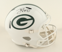 Jordan Love Signed Packers Full-Size Speed Helmet (Beckett) at PristineAuction.com
