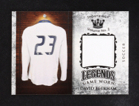 David Beckham 2020 SportKings Legend Memorabilia Volume No. 2 With Game Used Jersey #LSM-19 at PristineAuction.com