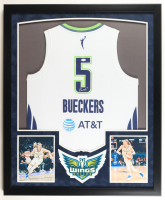 Paige Beuckers Signed Custom Framed Jersey Display with Photos (JSA) at PristineAuction.com