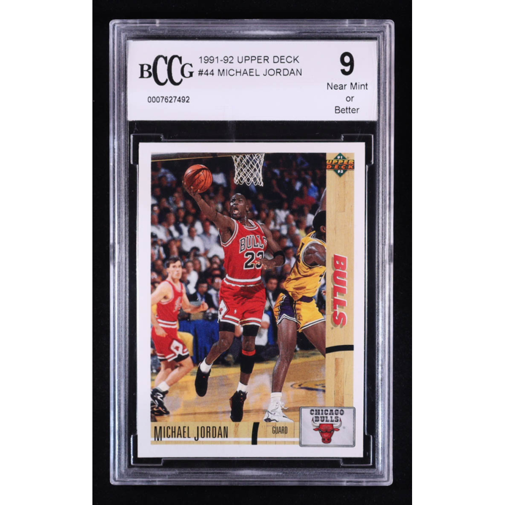 Michael Jordan 1991-92 Upper Deck #44 (BCCG 10) at PristineAuction.com
