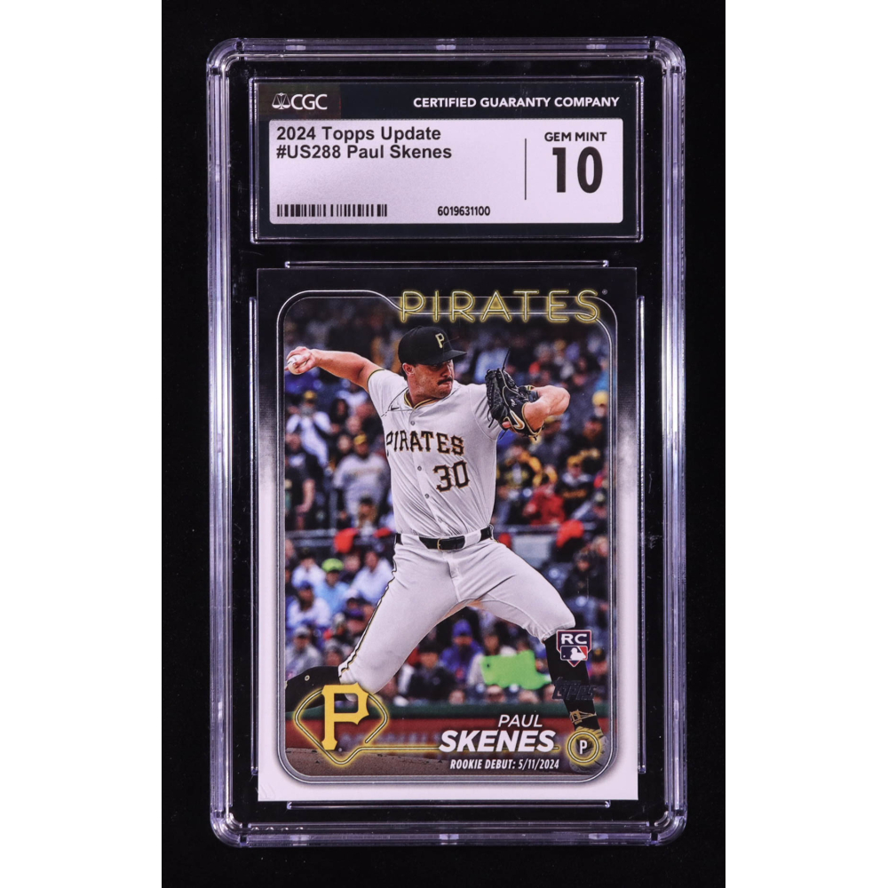 Paul Skenes 2024 Topps Update #US288 (CGC 10) at PristineAuction.com