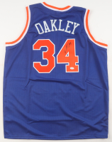 Charles Oakley Signed Jersey (JSA) at PristineAuction.com