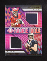 C.J. Stroud & Drew Brees 2023 Panini Donruss Rookie Idols #RM-SB RC at PristineAuction.com