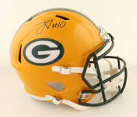 Jordan Love Signed Packers Full-Size Speed Helmet (Beckett) at PristineAuction.com