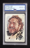 Post Malone Signed 2019 Topps Allen and Ginter #176 (PSA | Auto 10) at PristineAuction.com