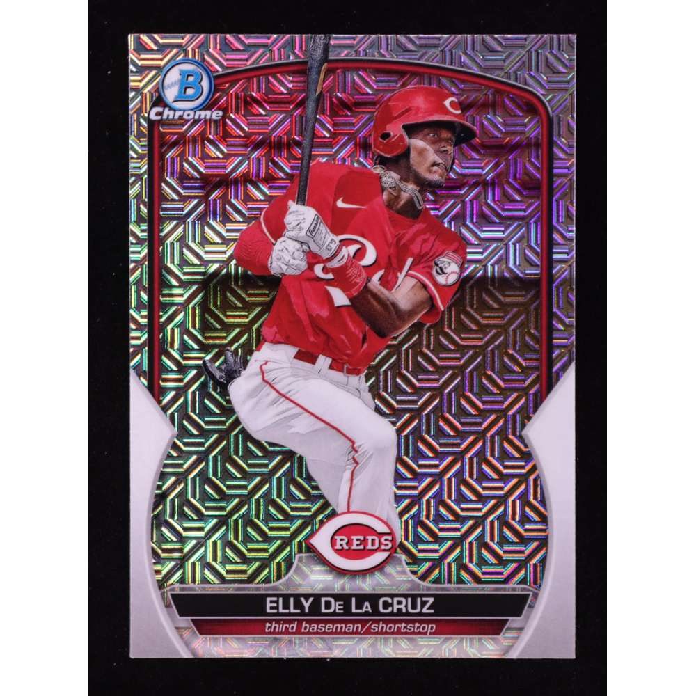 Elly De La Cruz 2023 Bowman Chrome Mega Box Prospects #BCP65 RC at PristineAuction.com