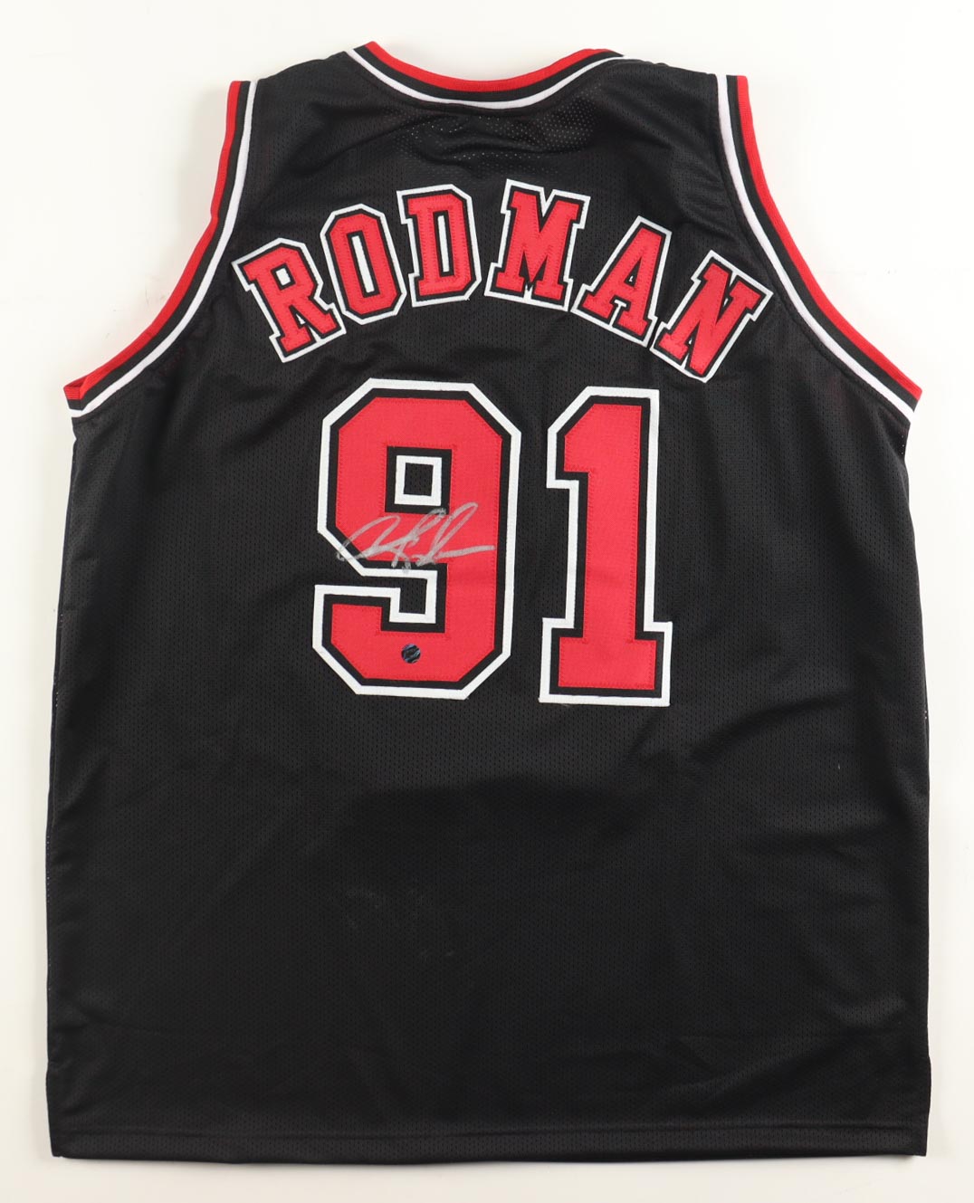 Dennis Rodman Signed Jersey (AWM) at PristineAuction.com Dennis Rodman Signed Jersey (AWM) at PristineAuction.com