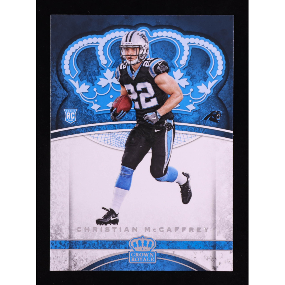 Christian McCaffrey 2017 Crown Royale #88  RC at PristineAuction.com