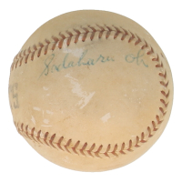 Sadaharu Oh Signed Yomiuri Giants Logo Baseball (PSA) at PristineAuction.com