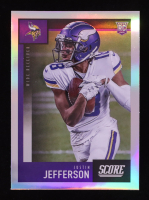 Justin Jefferson 2020 Score Silver #449 RC at PristineAuction.com