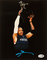 Allen Iverson Signed 76ers 8x10 Photo (JSA) at PristineAuction.com