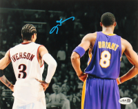 Allen Iverson Signed 76ers 8x10 Photo (JSA) at PristineAuction.com