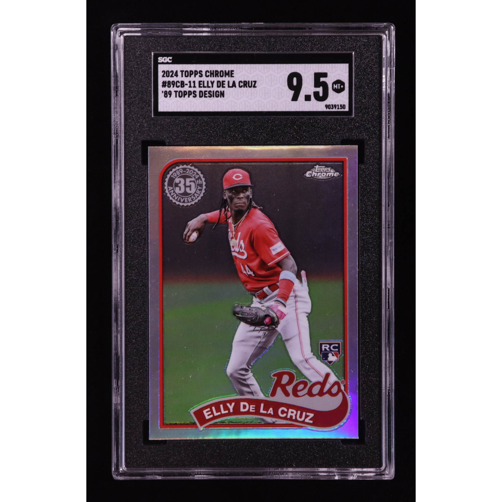 Elly De La Cruz 2024 Topps Chrome '89 Topps #89CB11 RC (SGC 9.5) at PristineAuction.com