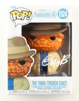 Ebon Moss-Bachrach Signed "The Fantastic Four: First Steps" #1516 The Thing Bobble-Head Funko Pop! Vinyl Figure (AutographCOA) at PristineAuction.com