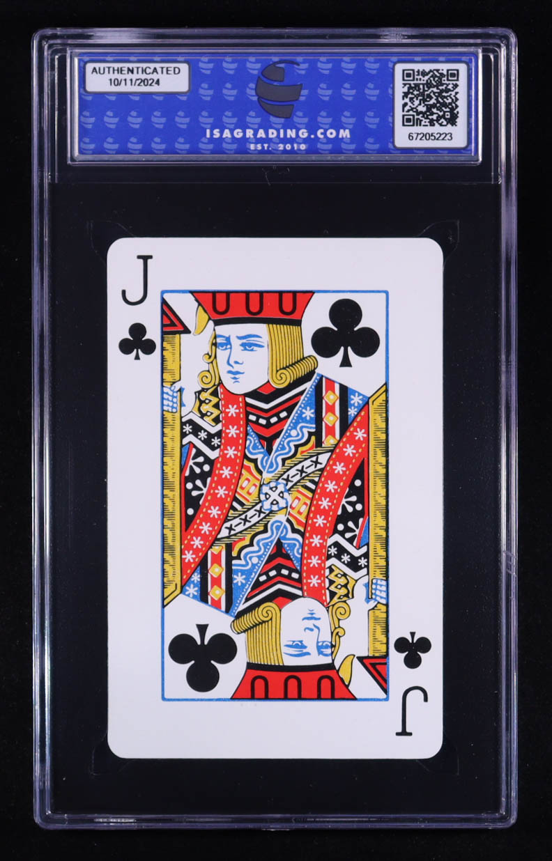 Babe Ruth 1978 Landsman Playing Card (ISA 10) at PristineAuction.com Babe Ruth 1978 Landsman Playing Card (ISA 10) at PristineAuction.com