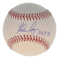Nolan Ryan Signed OML Baseball Inscribed "H.O.F. '99" (AIV & Ryan) at PristineAuction.com