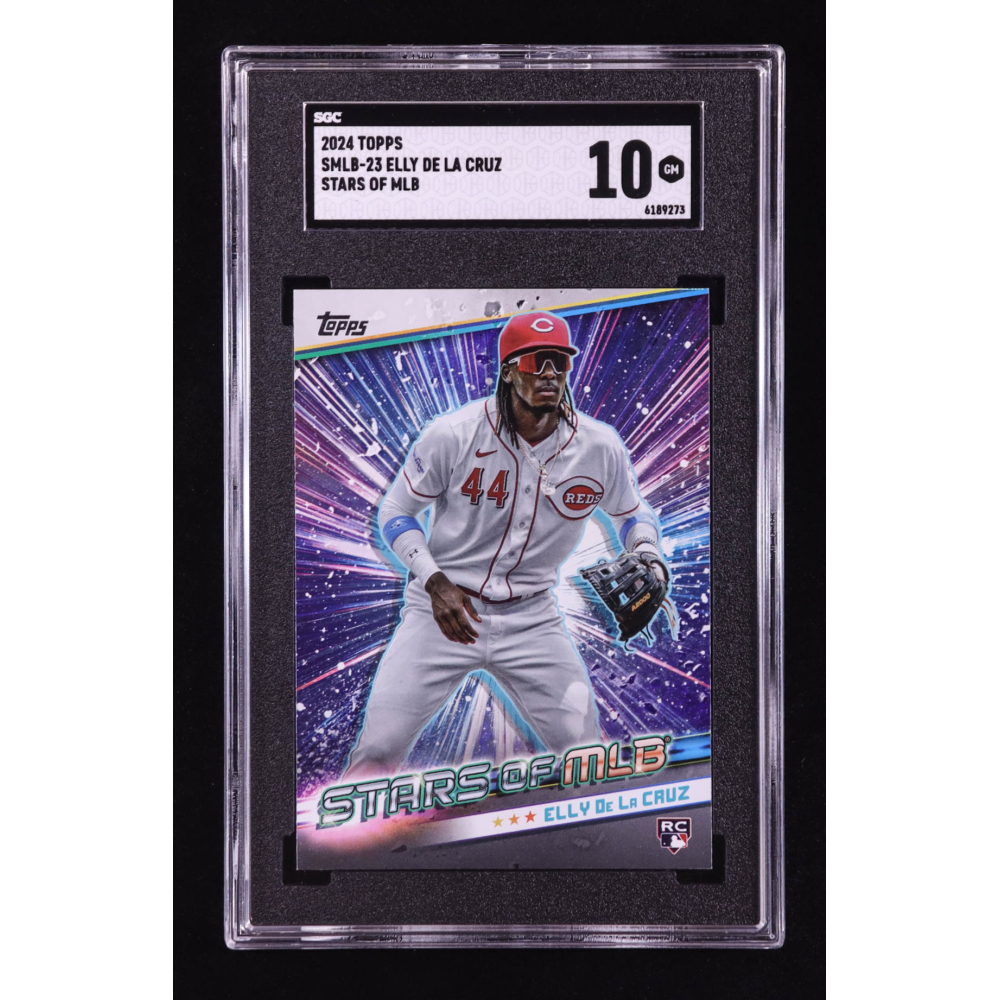 Elly De La Cruz 2024 Topps Stars of MLB #SMLB23 RC (SGC 10) at PristineAuction.com